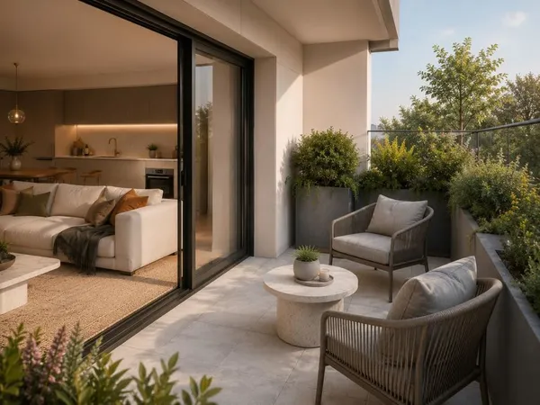 MAGNIFIQUE T4 AVEC BALCON + TERRASSE + PARKING