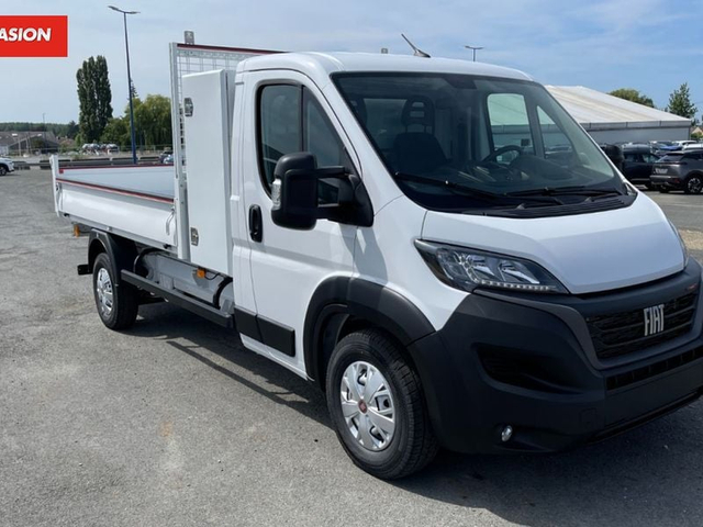 Fiat DUCATO 3.5 L 2.2 H3-Power 180ch Maxi Benne Acier + Coffre JPM