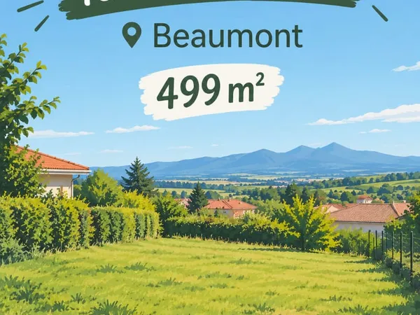 Terrain Beaumont 499 m2