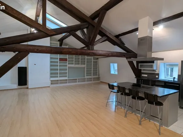 Grand loft lumineux 108 m² hypercentre Nancy - dernier étage avec ascenseur