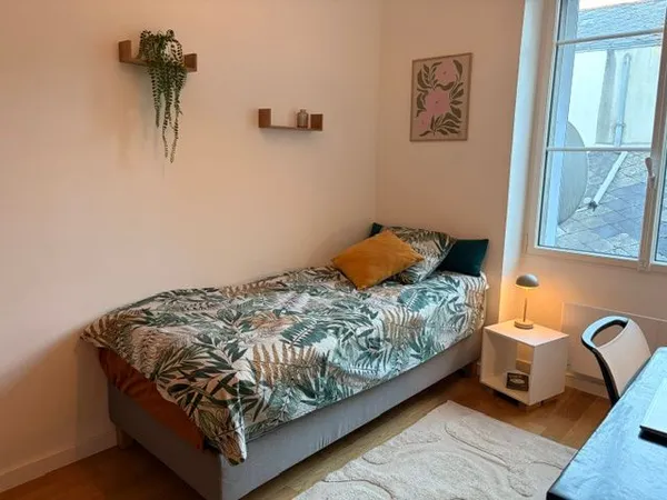 Chambre de 10m2 à louer sur Nantes