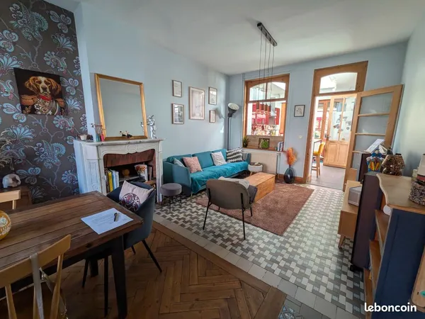 Loue maison cachet et charme quartier prisé du Sart Villeneuve d'Ascq