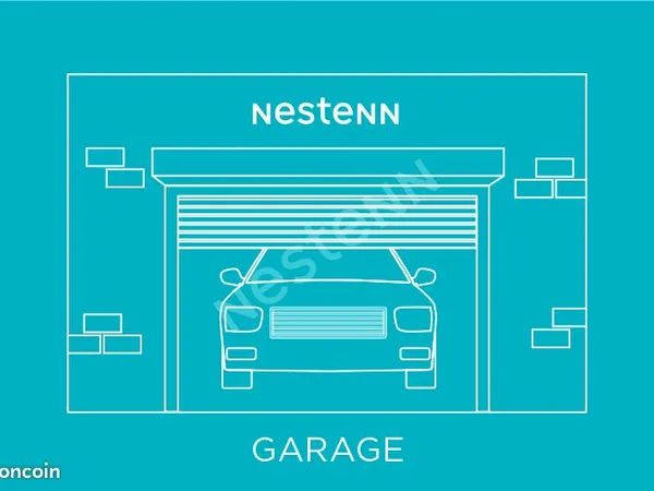 Parking/box 1 pièce 14 m²