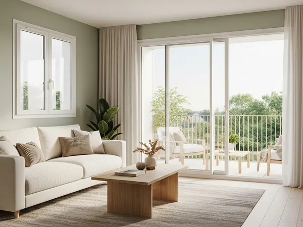 4 PIÈCES de 80.17m² + UN BALCON + PARKING - LE CRÈS