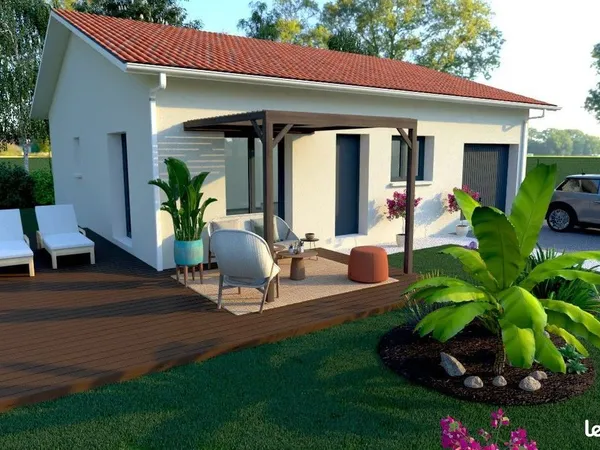 Projet de construction d'une maison 80 m² avec terrain à MAGESCQ (40)