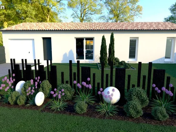 Maison de 97.98 m² sur un terrain de 505 m² à NEUVILLE-DE-POITOU en VIENNE (86)