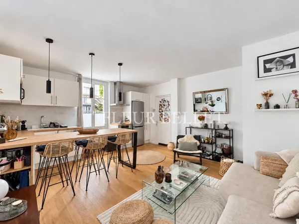 Appartement 2 pièces - 36 m² - Boulogne Billancourt - quartier Parchamp Albert Kahn