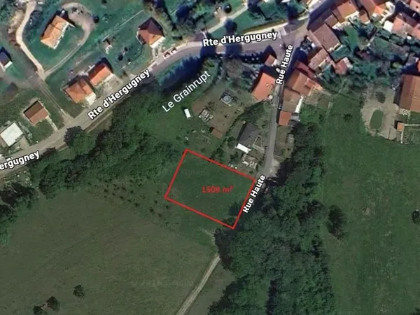 Terrain 1509 m²