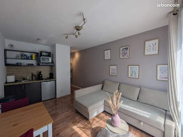 Studio meublé rentable - Montévrain / Val d'Europe - Idéal investissement