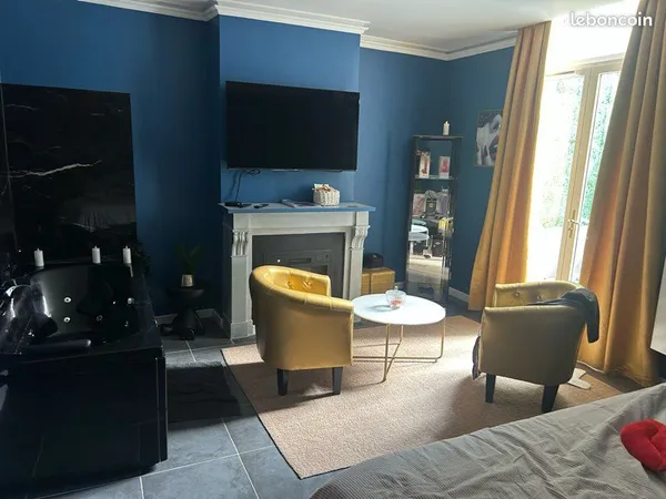 Vend T2 équipé love room