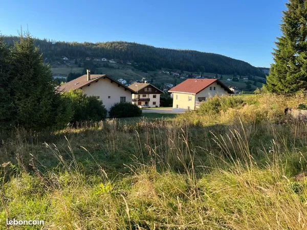 Terrain 345 m2 constructible Centre Bois d'Amont