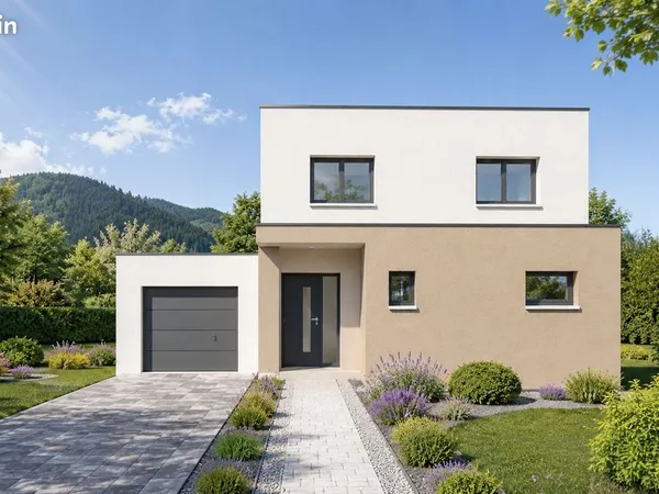 Projet de construction d'une maison 126 m² avec terrain à LEYMEN (68)