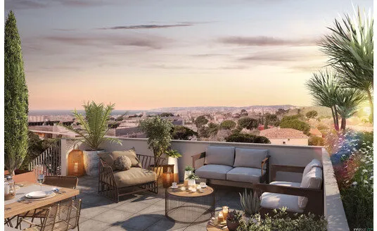 Maison en duplex de 4 pièces avec terrasse et jardin, Marseille