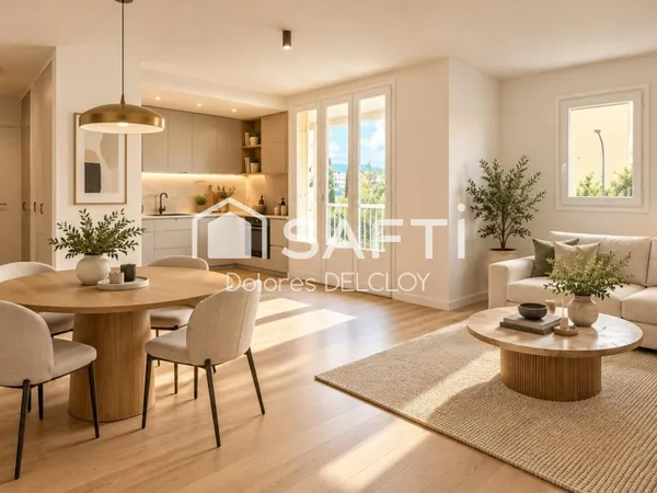 Appartement avec une chambre et terrasse et cave