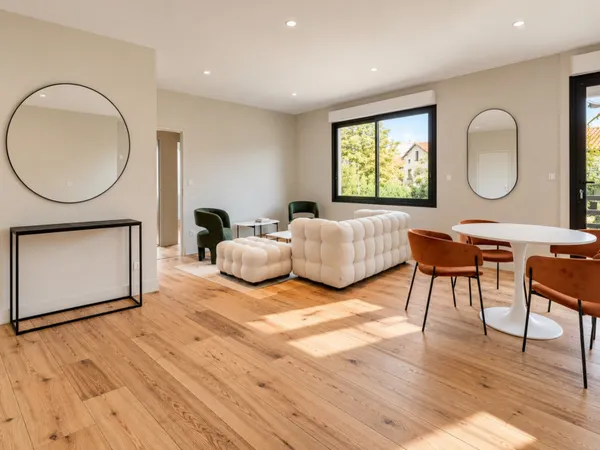 Appartement rénové 3 pièces 61 m²