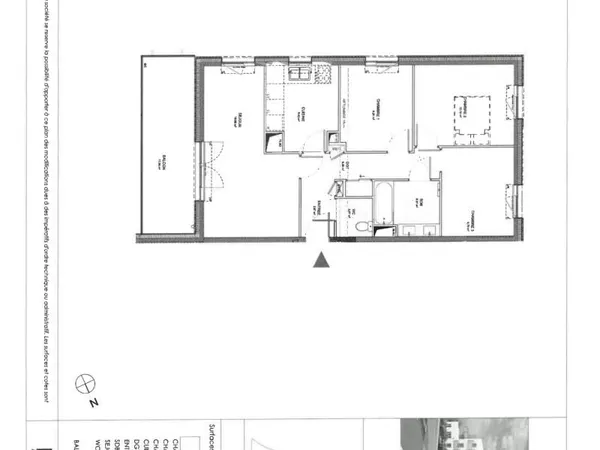 Appartement 4 pièces 75 m²