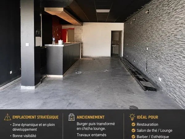Location local commercial tout commerce