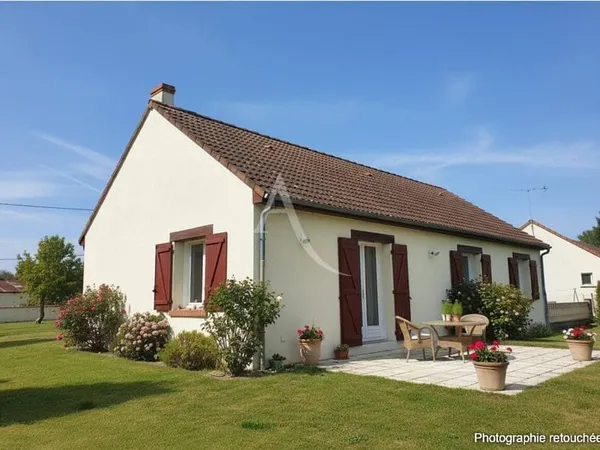 Maison de plain-pied 6 pièces 98 m²