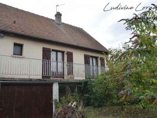 NEUILLY SAINT FRONT (Aisne) MAISON DE PLAIN-PIED A VENDRE  66 M²  1 CHAMBRE  SOUS-SOL TOTAL  GRA