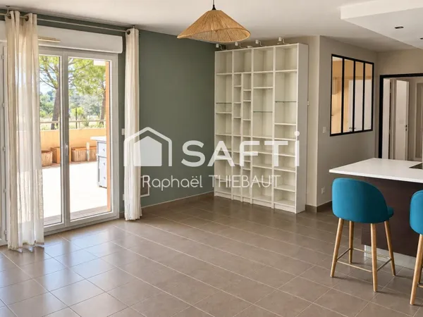 T3 meublé 69m² - Terrasse 50 m² - Plein Sud
