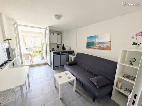 Charmant studio entièrement rénové avec balcon