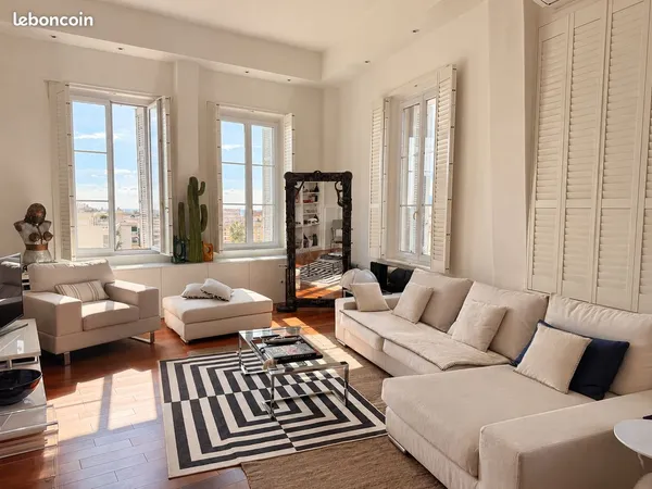 Appartement d'exception · T2 Centre Cannes 76m² · Résidence sécurisée