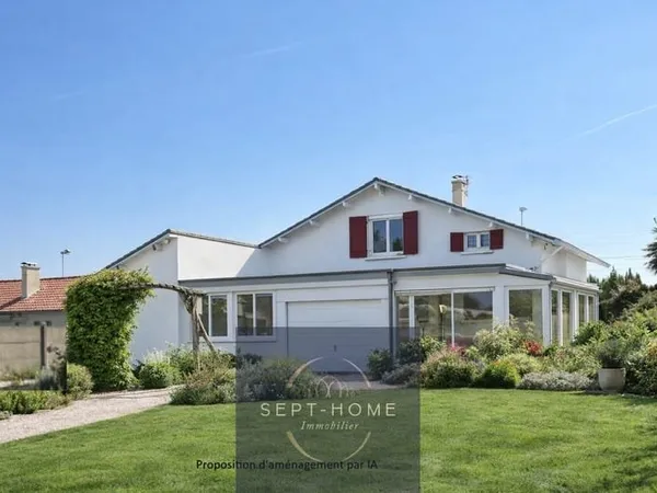 Maison familiale avec grand jardin - Plein bourg de Sainte-Pazanne