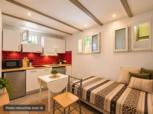 Appartement 1 pièce 17 m²