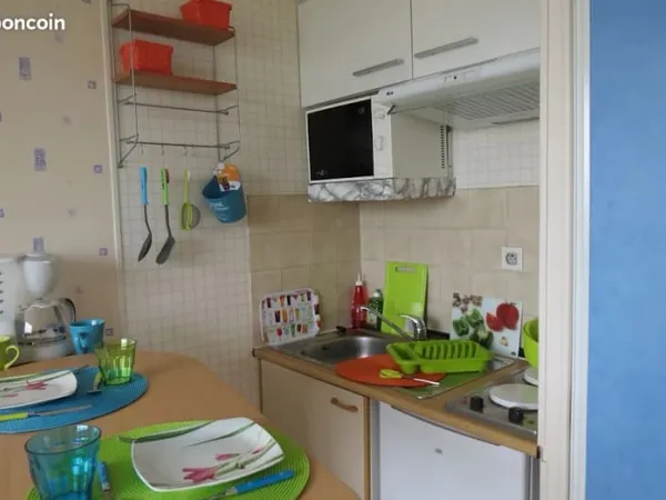 Studio 1 pièce 21 m²