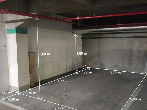 Parking 15 m²