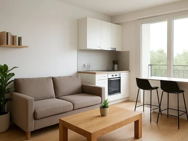 Appartement 1 pièce 27 m²