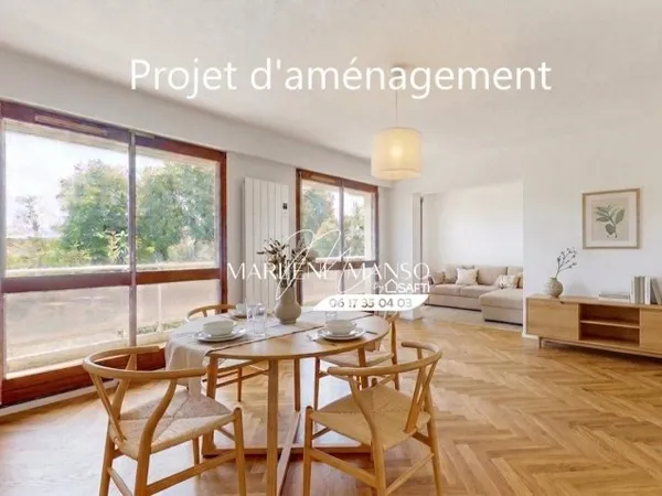T3/T4 de 86 m² à rafraichir avec ascenceur
