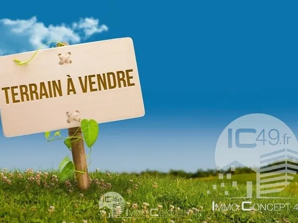Terrain constructible de 851m2