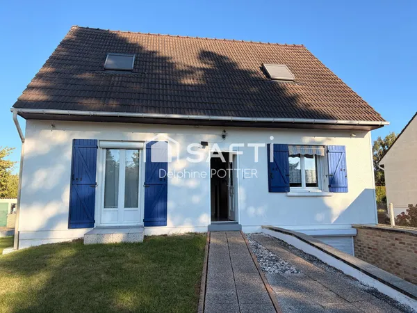 Maison vivable de plain-pied, 4 ch. sous-sol total