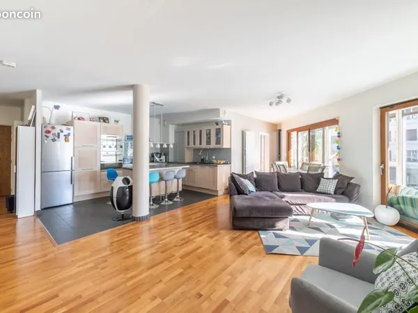 Exclusivité - appartement t5 d'exception de 123 m² avec vue panoramique- grenoble hypercentre