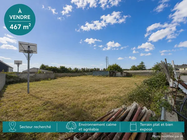 Terrain Tregueux 467 m2
