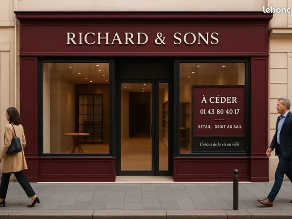 Fonds de commerce restaurant 104 m²