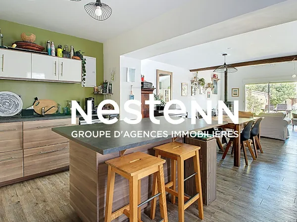 A vendre: Maison de ville 3chs avec studio de 31m² - 69220 BELLEVILLE EN BEAUJOLAIS