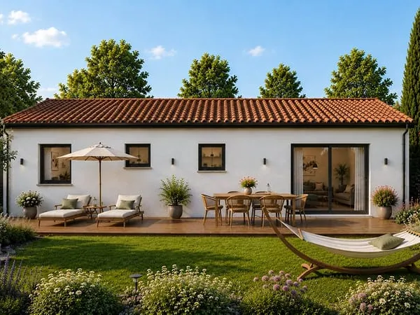 Projet de construction sur terrain constructible à Saucats
