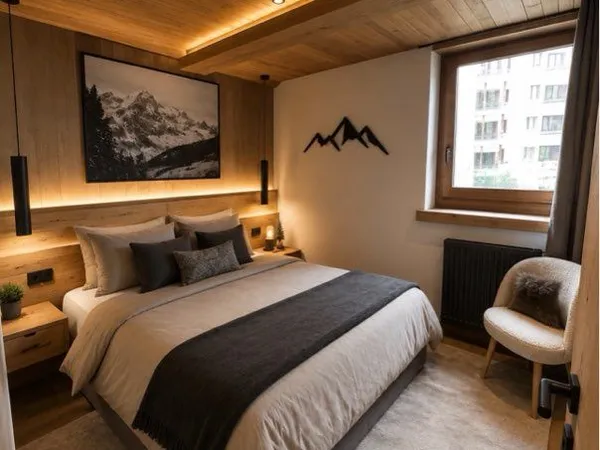 Appartement rénové intégralement pieds des pistes 1 chambre et coin montagne 4/6 couchages