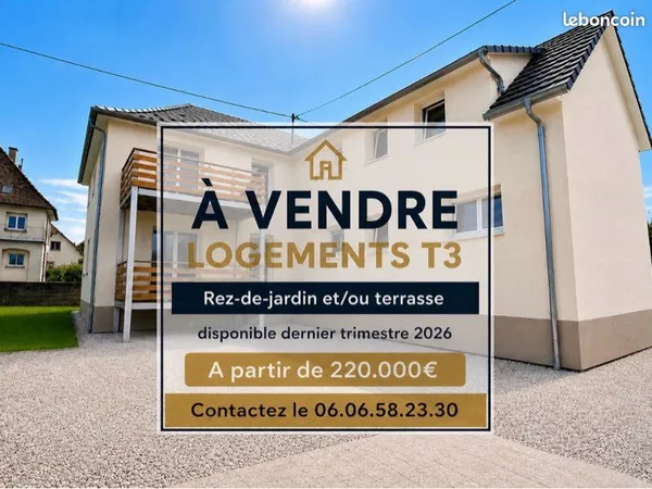 Co-propriété de 3 logements