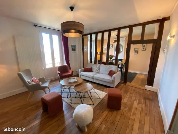 Maison meublée 102 m² - 3 chambres - Hypercentre Châteauroux