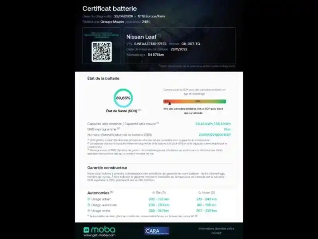 Nissan Leaf 150ch 40kwh n-connecta 22 — photo 5