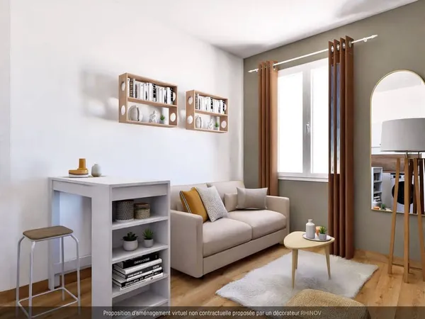 Appartement 2 pièces 30 m²