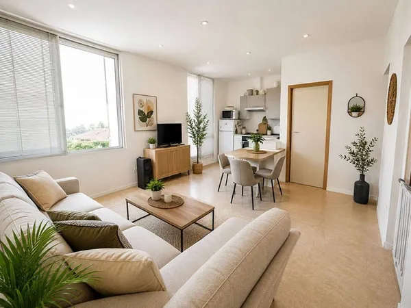 Appartement 3 pièces 48 m²