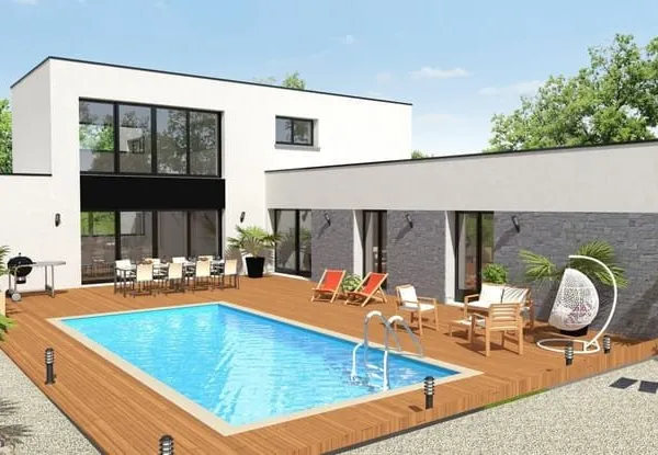 Projet de construction d'une maison 218 m² avec terrain à LOHEAC (35)