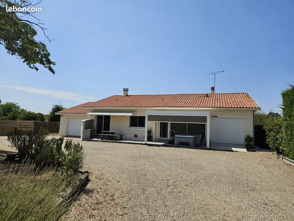 Maison de 150m2 de plain-pied et rénovée