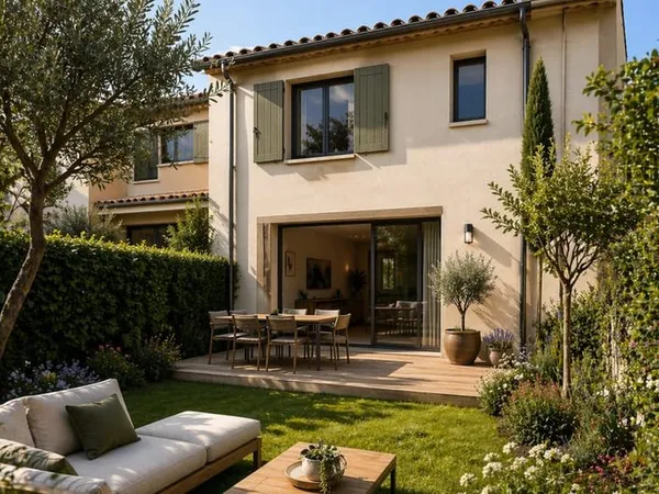CHATEAU NEUF DE GADAGNE - MAISON DE 80M² AVEC JARDIN - SECTEUR CALME