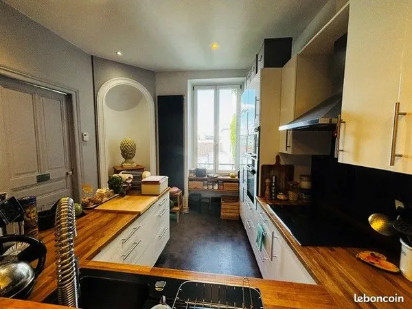 Appartement rénové de 96 m² Carrez / 110 m² au sol, proche Place des Vosges à Nancy