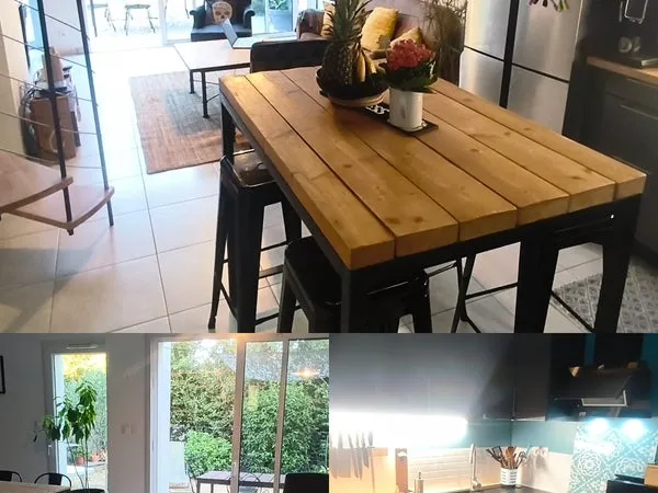 3 chambres dans maison recente